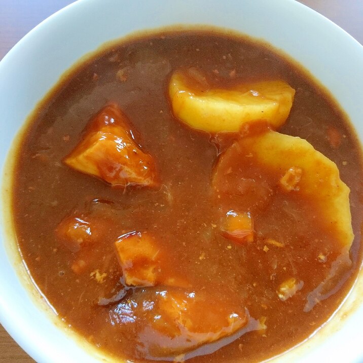 余ったタンドリーチキンでカレー